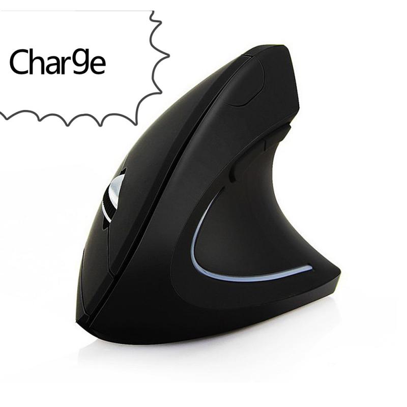 2 arten Drahtlose Maus Vertikale Maus Ergonomische Maus Optische 800 1200 1600 DPI 6 Tasten Spielen Maus Für PC Laptop maus Gamer: Charge art