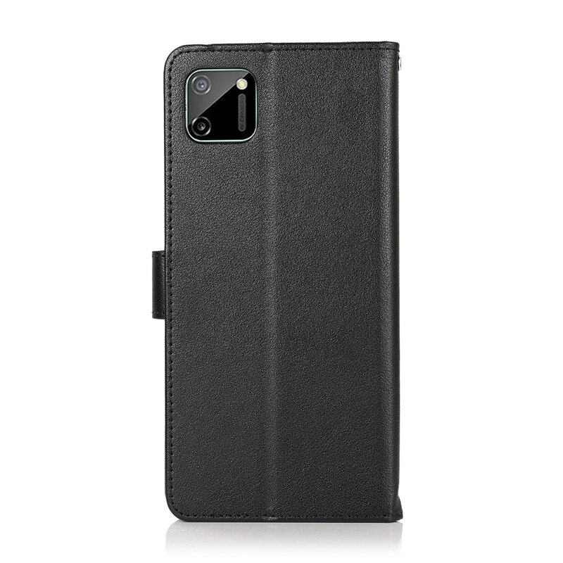 Realme C11 de cuero caso Coque OPPO Realme C11 OPPO caso Realme C 11 cubierta Flip clásico de la carpeta del teléfono casos Fundas