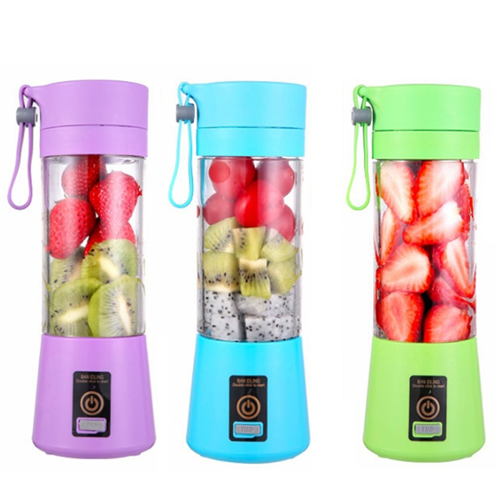 Bærbar blender usb mikser elektrisk juicer maskin smoothie blender mini food prosessor personlig blender cup juice blenders