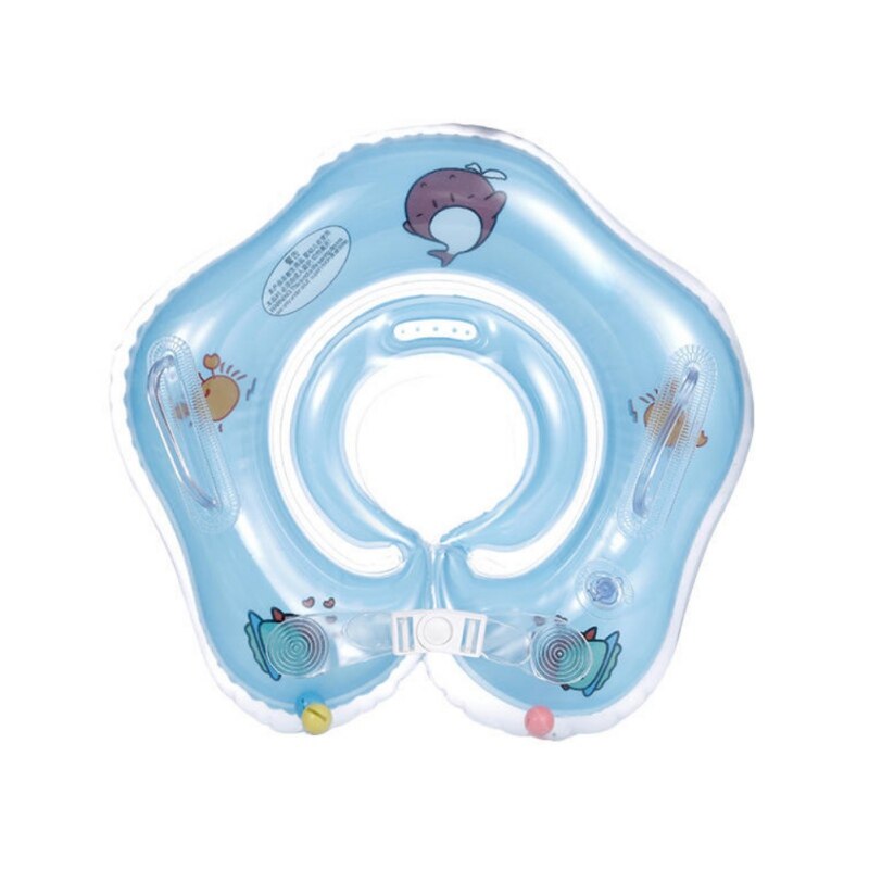 Baby Bad Zwemmen Hals Float Opblaasbare Ring Verstelbare Veiligheid Aids 1-18 Maanden Baby Speelgoed: l