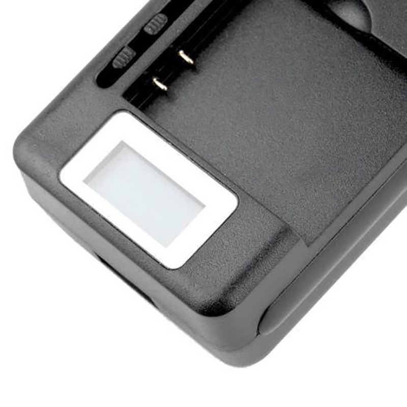 Mobil universell batterilader lcd indikatorskjerm til mobiltelefoner usb-havn
