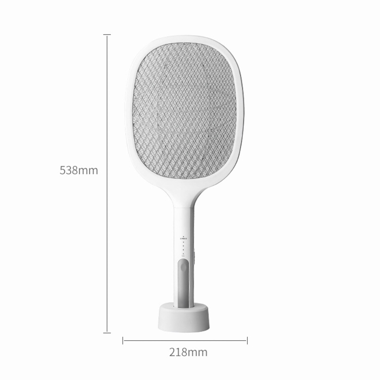 3000V Bug Racket Rechargeable Purple Light Intelligent Bug Swatter With Base Home Bug Insect Racket