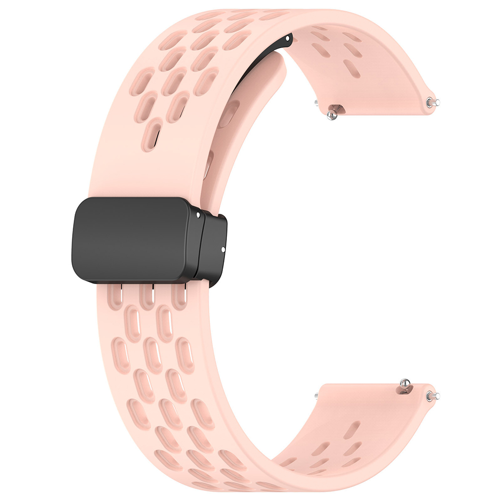 22mm silikone smartwatch-rem til xiaomi mi watch 2 pro /s4/s3/s2/s1 active pro color 2 sportremme udskiftningsarmbånd korrea: Sort grøn