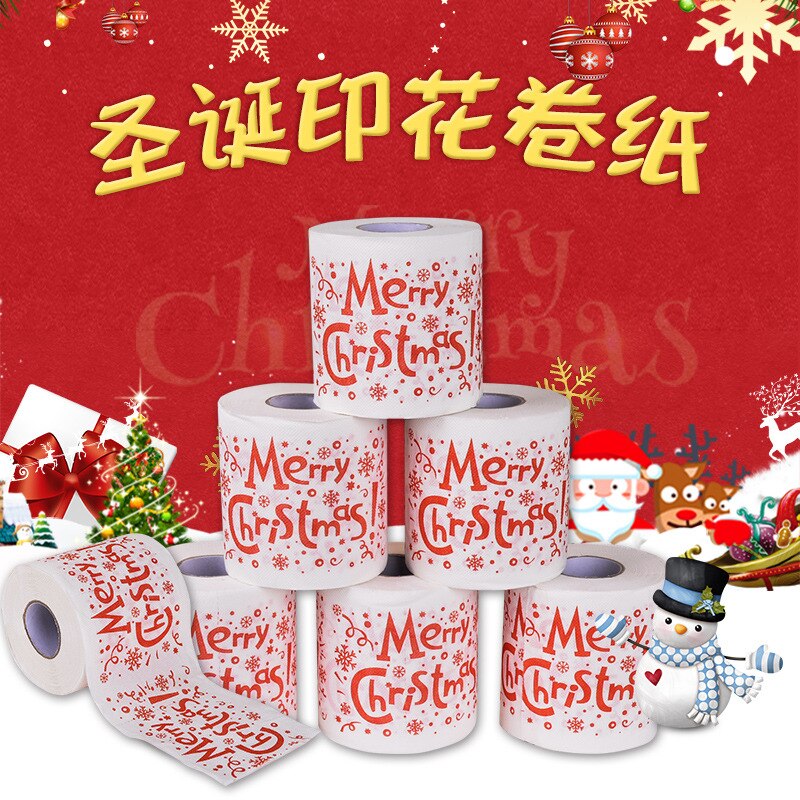 Personality 1 Rolls Soft Toilet Paper Color Printed Roll Paper Household Toilet Paper With Core Tissue