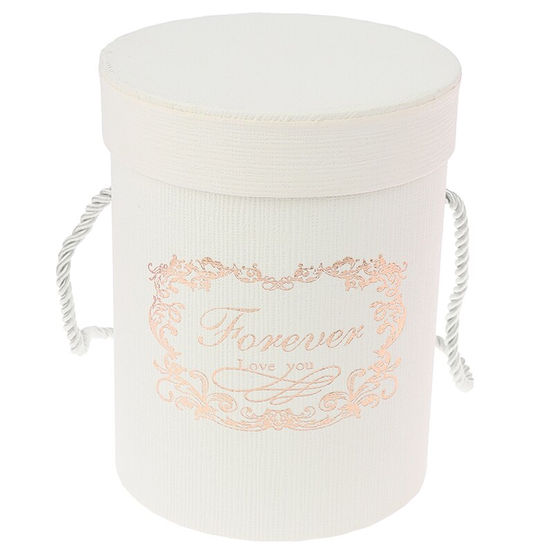 165*120mm Süssigkeit Bar Boxen runden Blume Papier Boxen Deckel Umarmung Eimer florist Verpackung Kasten Party Hochzeit liefern: 5