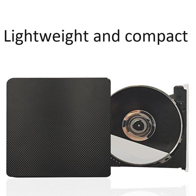 Externe Cd Dvd Drive Usb 3.0 Dvd-speler Cd Optische Drive Voor Laptop Mac Pc Desktop Venster 10 8 7 xp