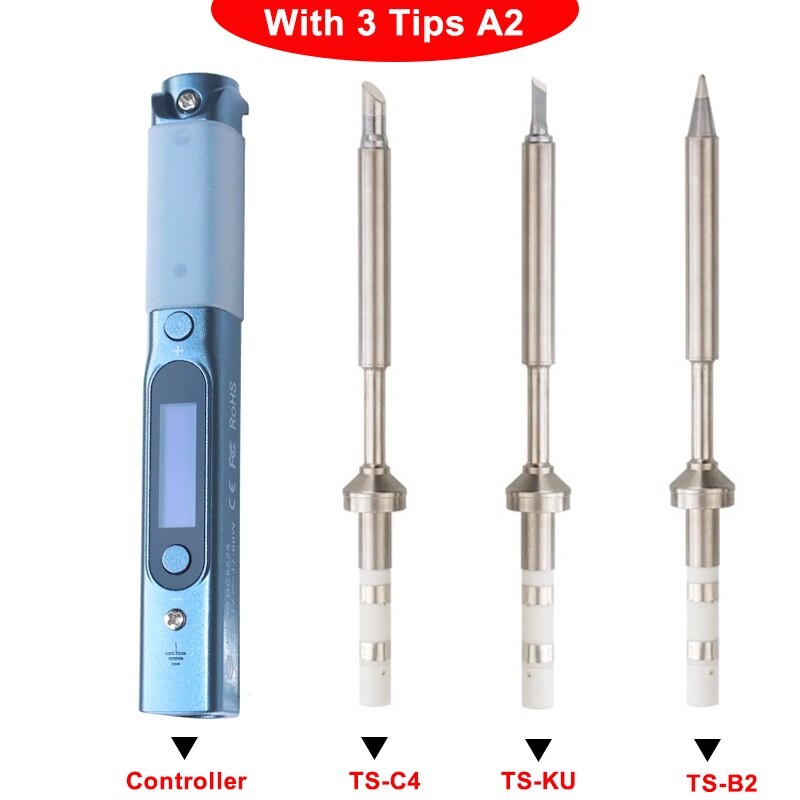 PINE64 Pinecil Portable Mini USB-C OLED Soldering Iron 60W Adjustable Temperature Electric Welding Tools