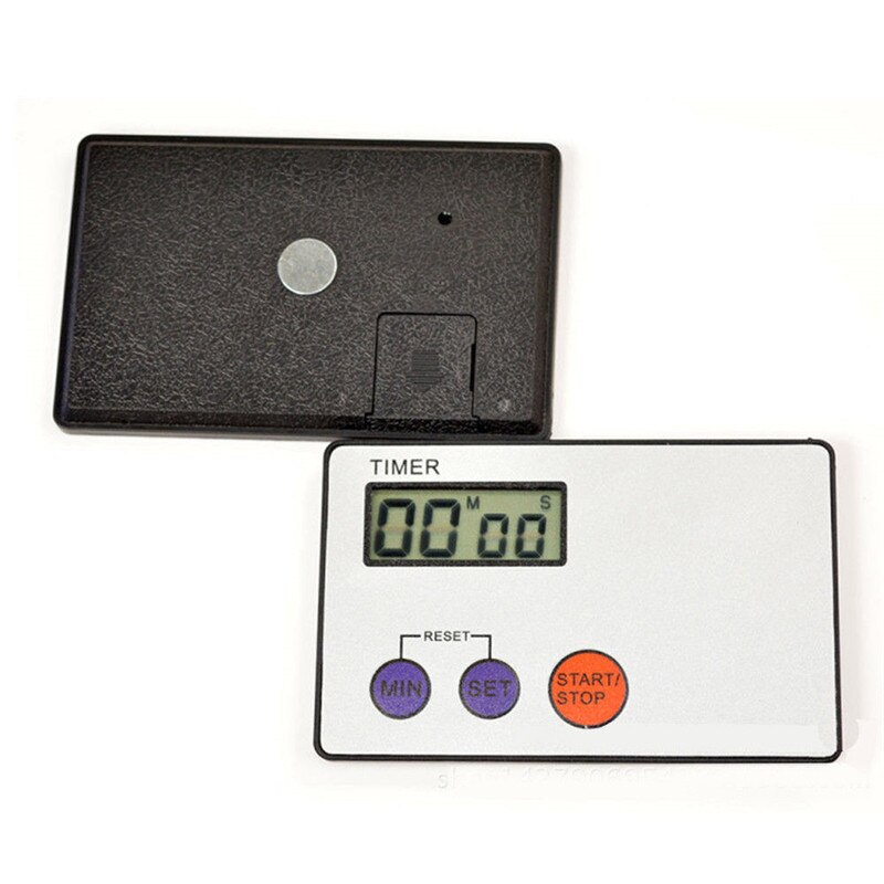 Draagbare Magnetische Digitale Koken Timer Grote Lcd Timer Terug Countdown Keuken Gadgets Koken Tool