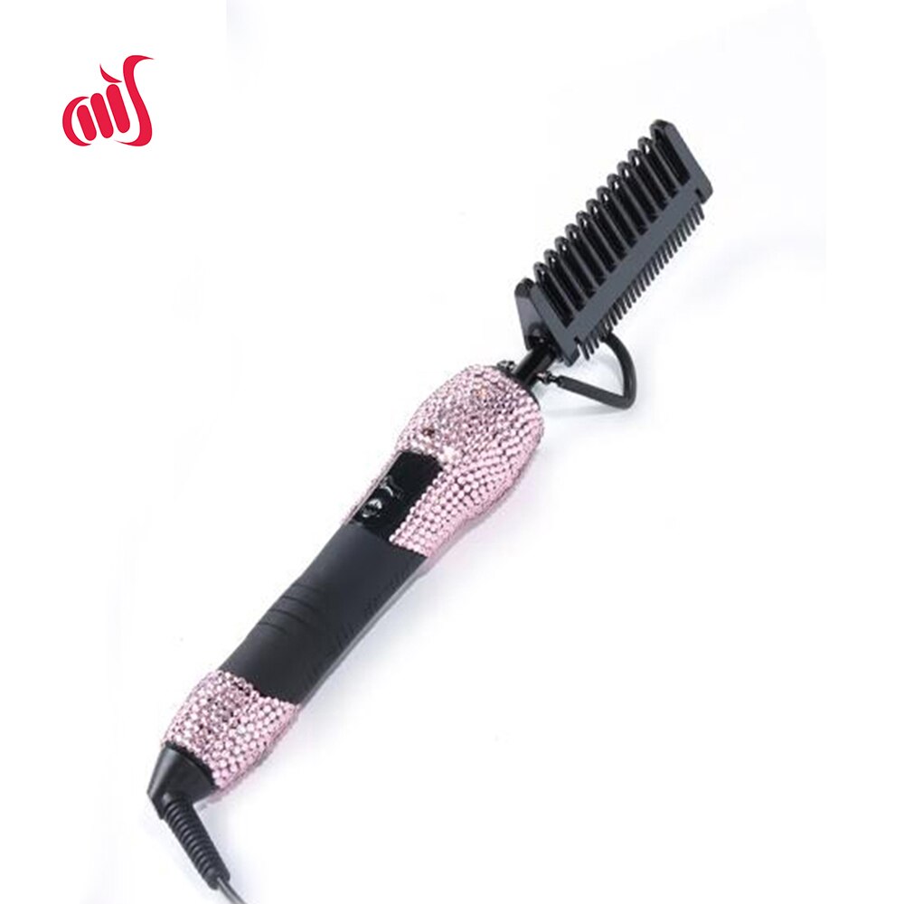 Ceramic Pressing comb Diamond Straightener Comb High Temperature comb 500 Degree: Pink
