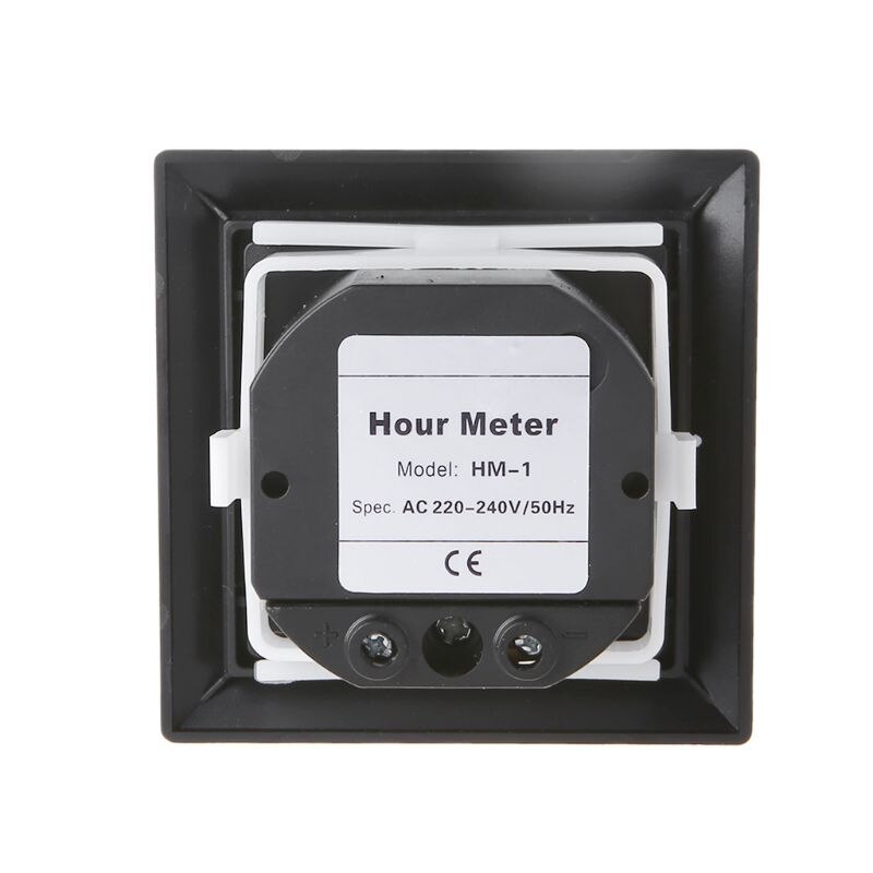 HM-1 Timer piazza Contatore Digitale 0-99999.9 tester di Ora Contaore misura 0.3W AC220-240V / 50Hz AC