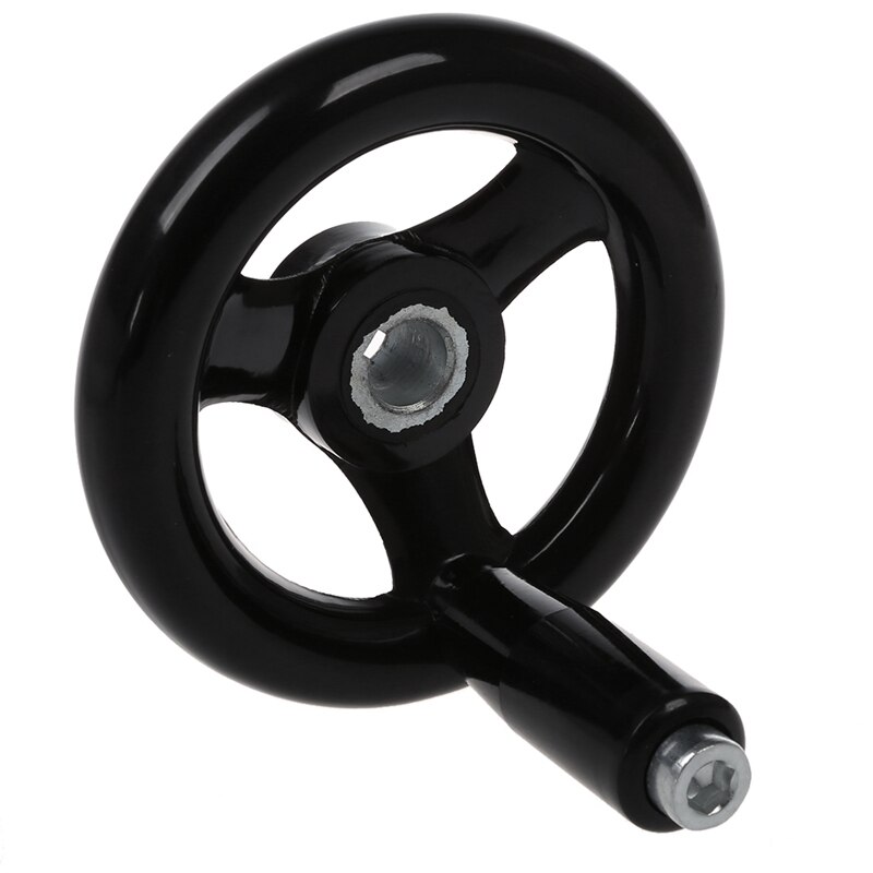 3.9" Diameter Hand Wheel w Revolving Handle for Milling Machine