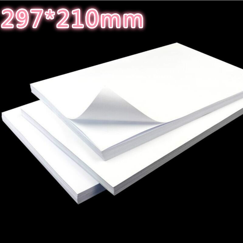 135g 150g A4/A3 50 High Gloss Self-adhesive Inkjet Printing Paper and Adhesive Tape Photo Paper Stickers Digital Photo Stickers