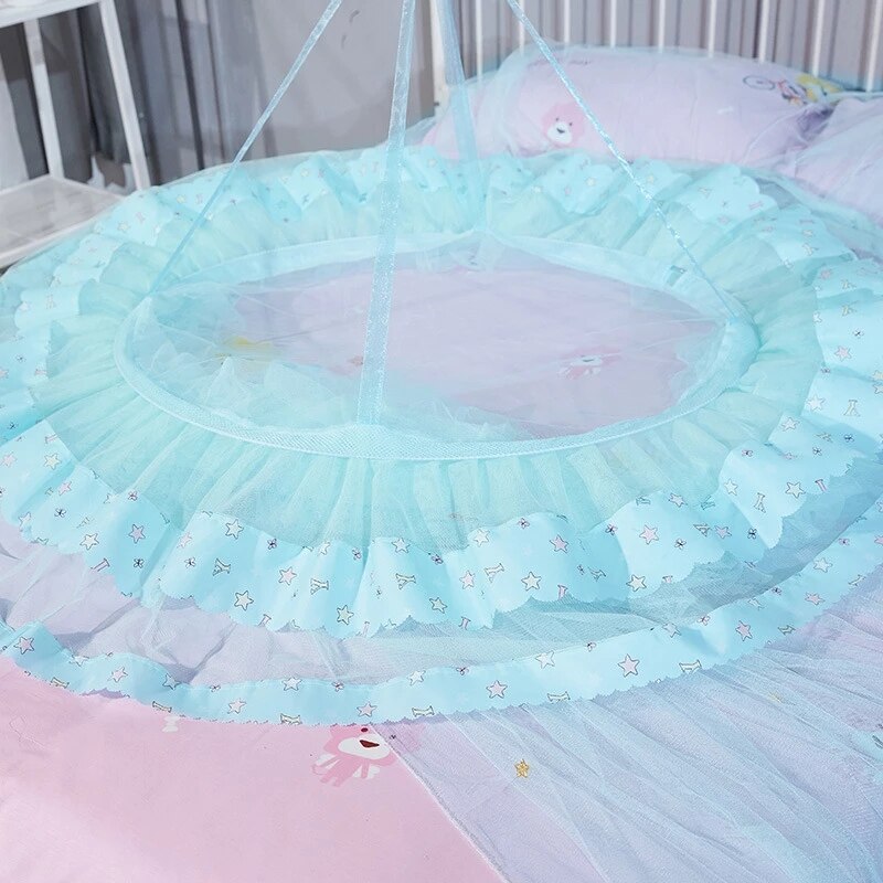 Dreamy Princess Bed hanging Dome Mosquito Net Universal balbassino tenda da campeggio insetto tenda letto bi-troncatura rete per bambini casa