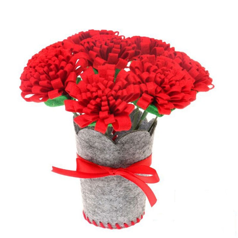 DIY hecho a mano flor artesanía de juguete niños-tejido manual de jardín de infancia Material paquete hogar decorativo ramo de flores: 286