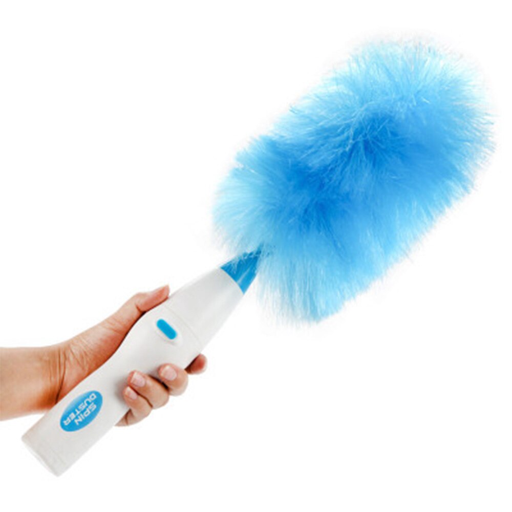 Electric Duster Tool 360 Degree Electric Rotary Electrostatic Adsorption Duster With Large Handle Home Cleaning: Default Title