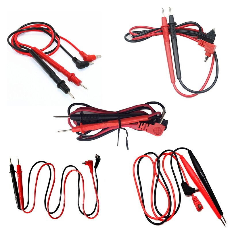 Junejour Multimeter test pen Probe Test Leads Pin for Digital Meter Needle Tip Multi Meter Tester Lead Probe Wire Pen Cable