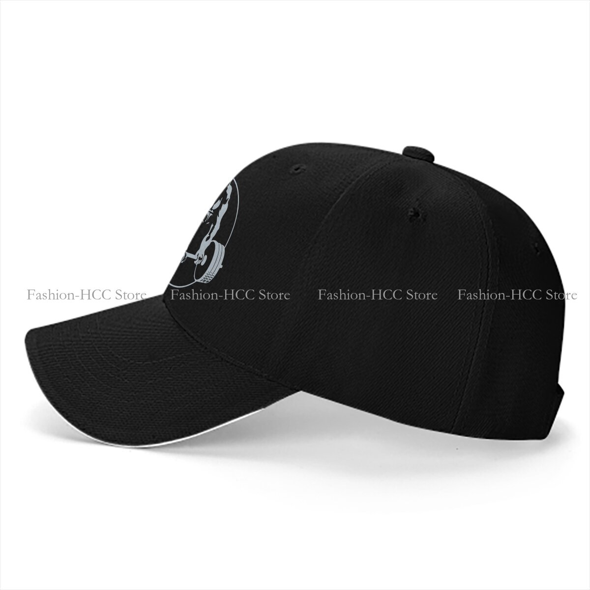 Washed Men's Baseball Cap Gym Gorilla Bodybuilding Fitness Trucker Snapback Caps Dad Hat Animal Weightlifting