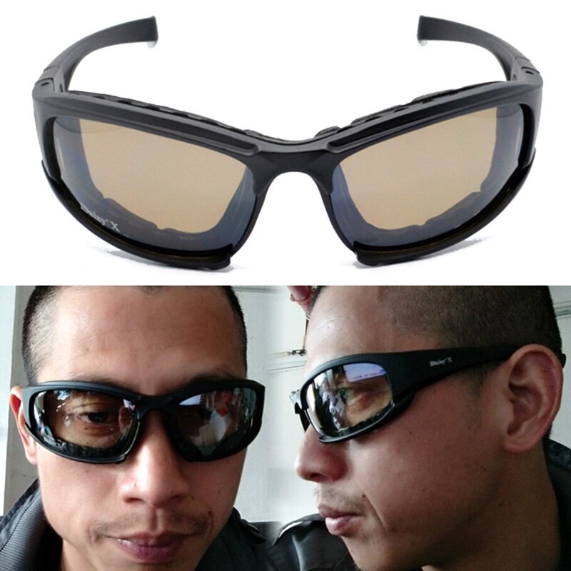 Anti-Glare Night Vision Driver Goggles Night Driving Enhanced Light Glasses Sunglasses Goggles with 4 Lens Color