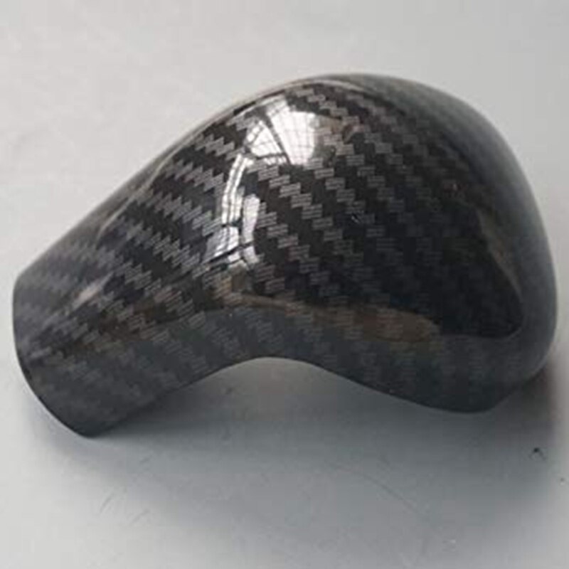 Carbon Fiber Print Gear Shift Knob Cover Trim for Toyota Camry Avalon Corolla Hatchback