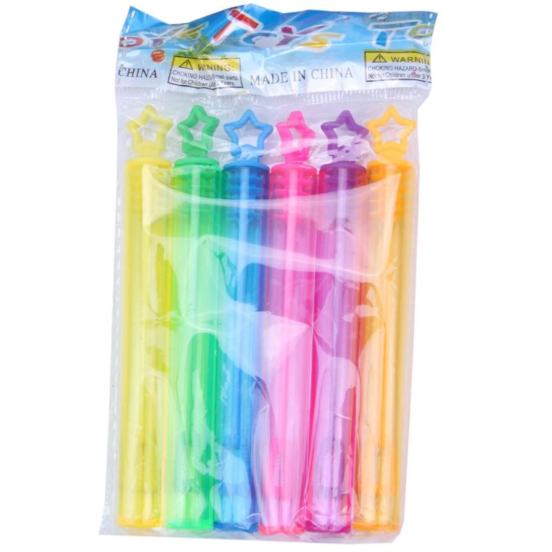 24 Pcs Kinderen Outdoor Zeep Bubble Flessen Speelgoed Birthday Party Wedding Xmas Decoraties Kleur Liep