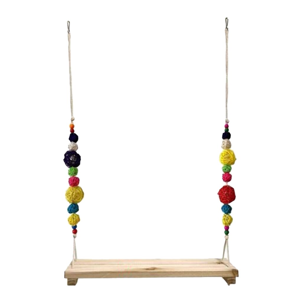 Chicken Swing Colorful Chicken Toys For Hens Bird Parrot Macaw Hens Swing Ladder