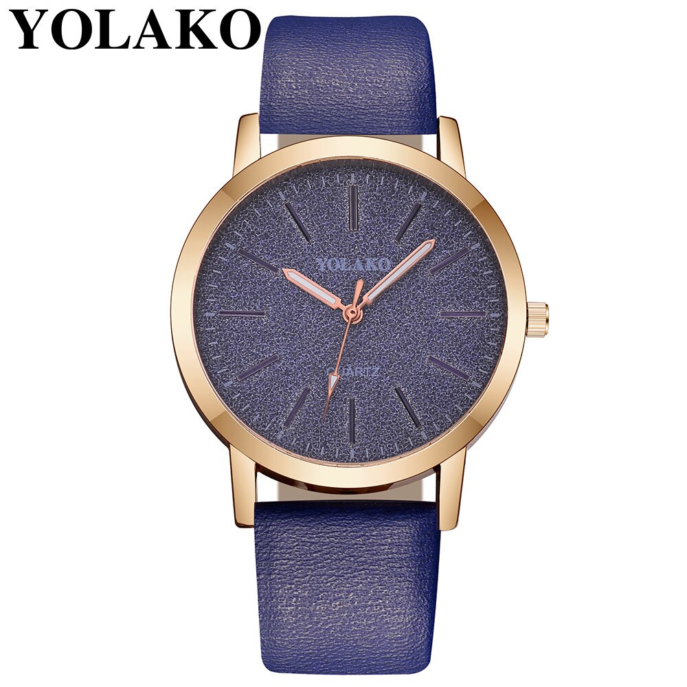 Horloge Dames Klok Analoge Horloge Vrouwen Casual Quartz Lederen Band Sky Horloge Analoog Horloge Waterdicht #5: H