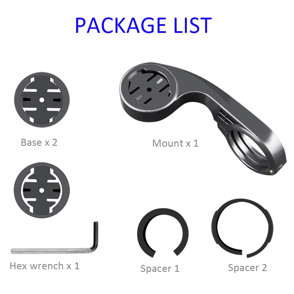 Fiets Computer Mount Out Front Racefiets Computer Mount Bracket Bike Mount Voor Fiets Rand Voor Garmin/Wahoo/bryton