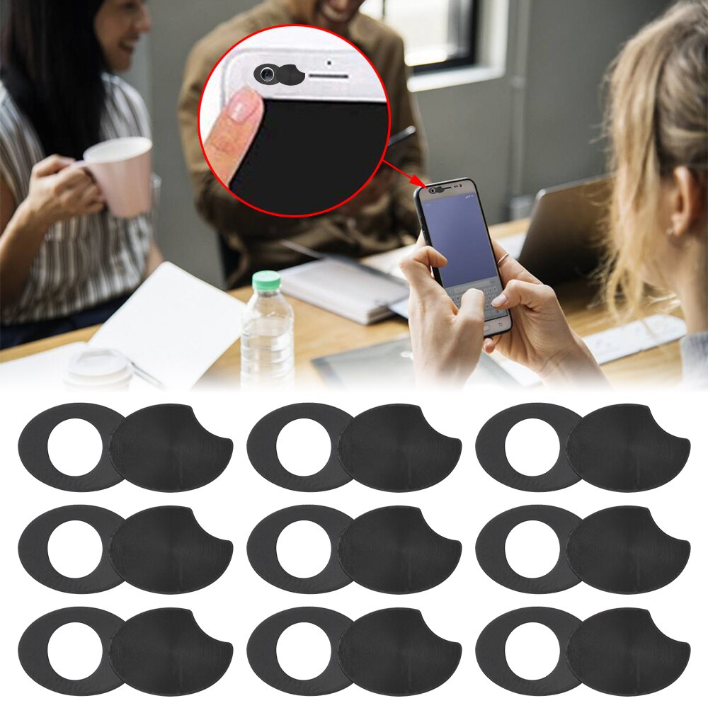 3Pcs Ultra Dunne Webcam Cover Plastic Universele Camera Cover Voor Web Laptop Iphone Pc Laptops Stickers Security Camera Sticker