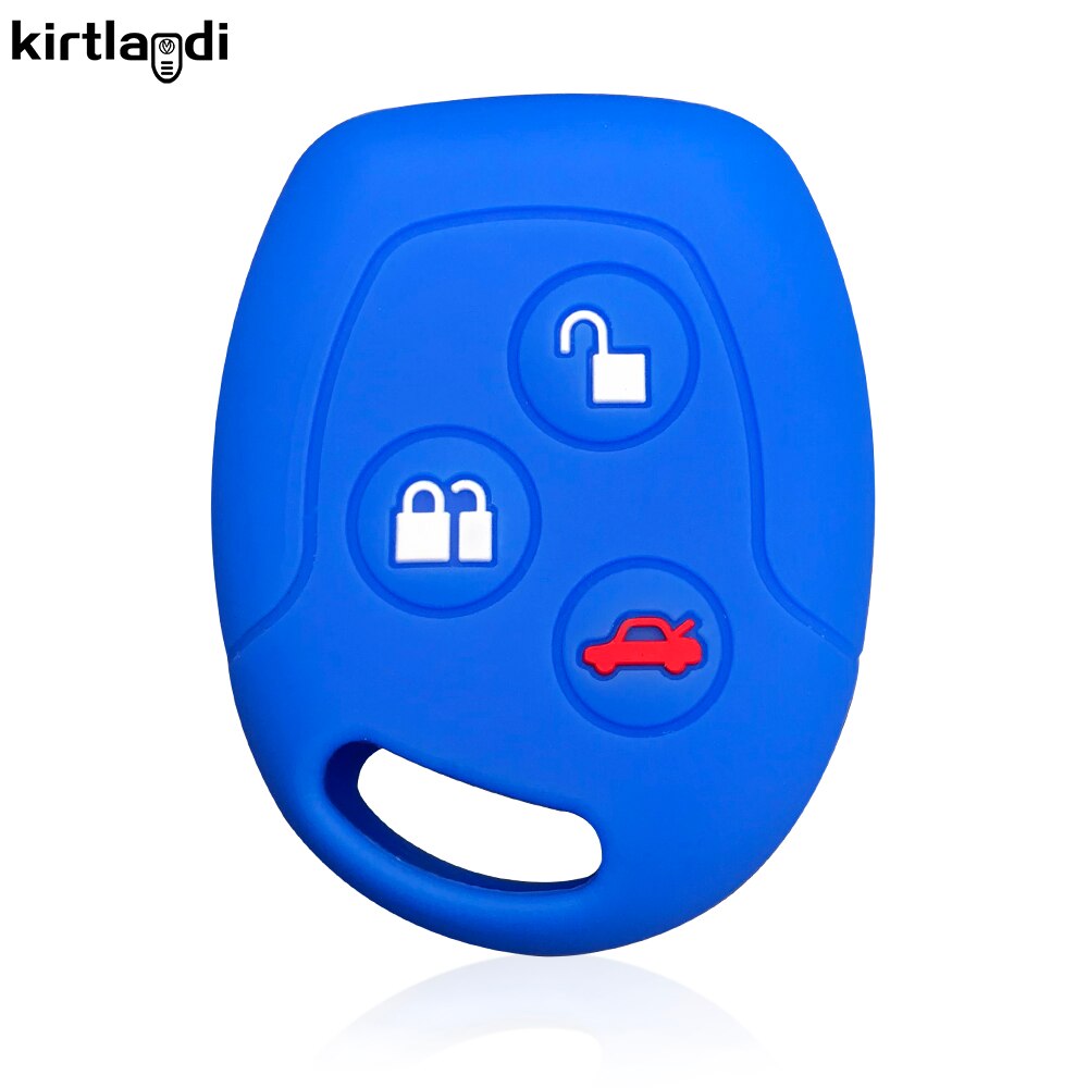 Car Key Shell Silicone Key Holder Keychain For Ford Focus MK2 For