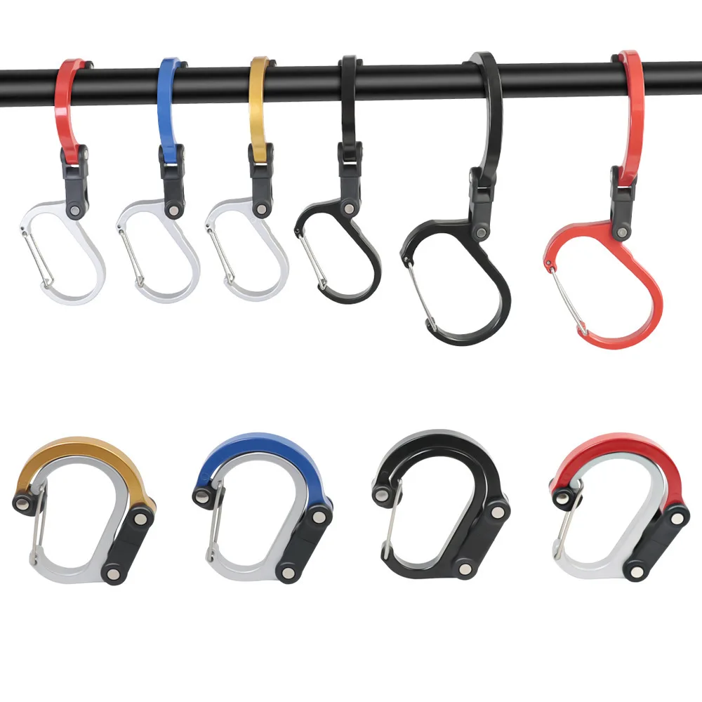 Camping hybrid Ausrüstung Clip Karabiner Rotierender Haken Clip Nicht verriegelnde starke Clips zum Angeln Wandern Reisen Rucksack Karabiner Clip