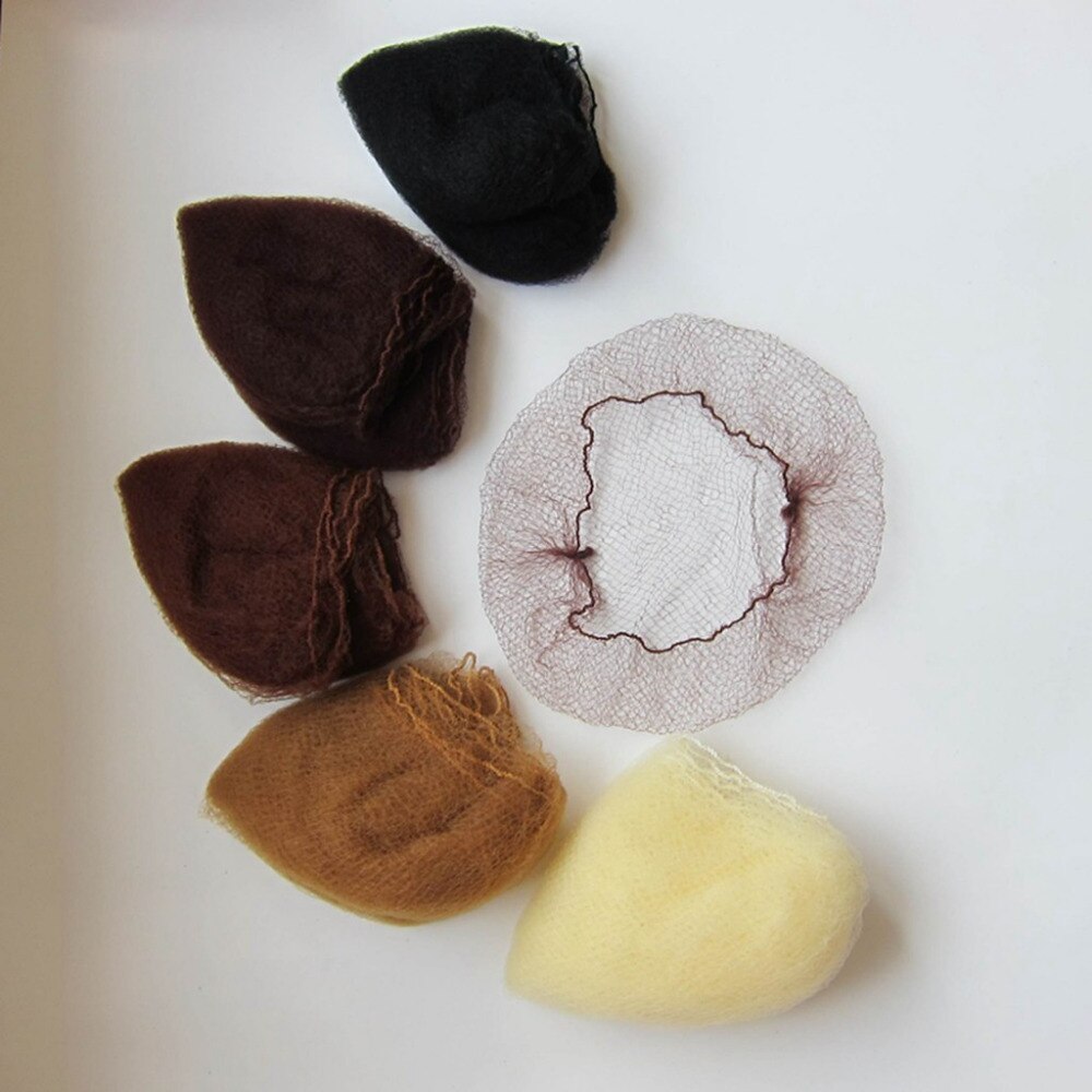 Filet à cheveux invisible pour chignon | Filets à cheveux en nylon, couverture de cheveux,