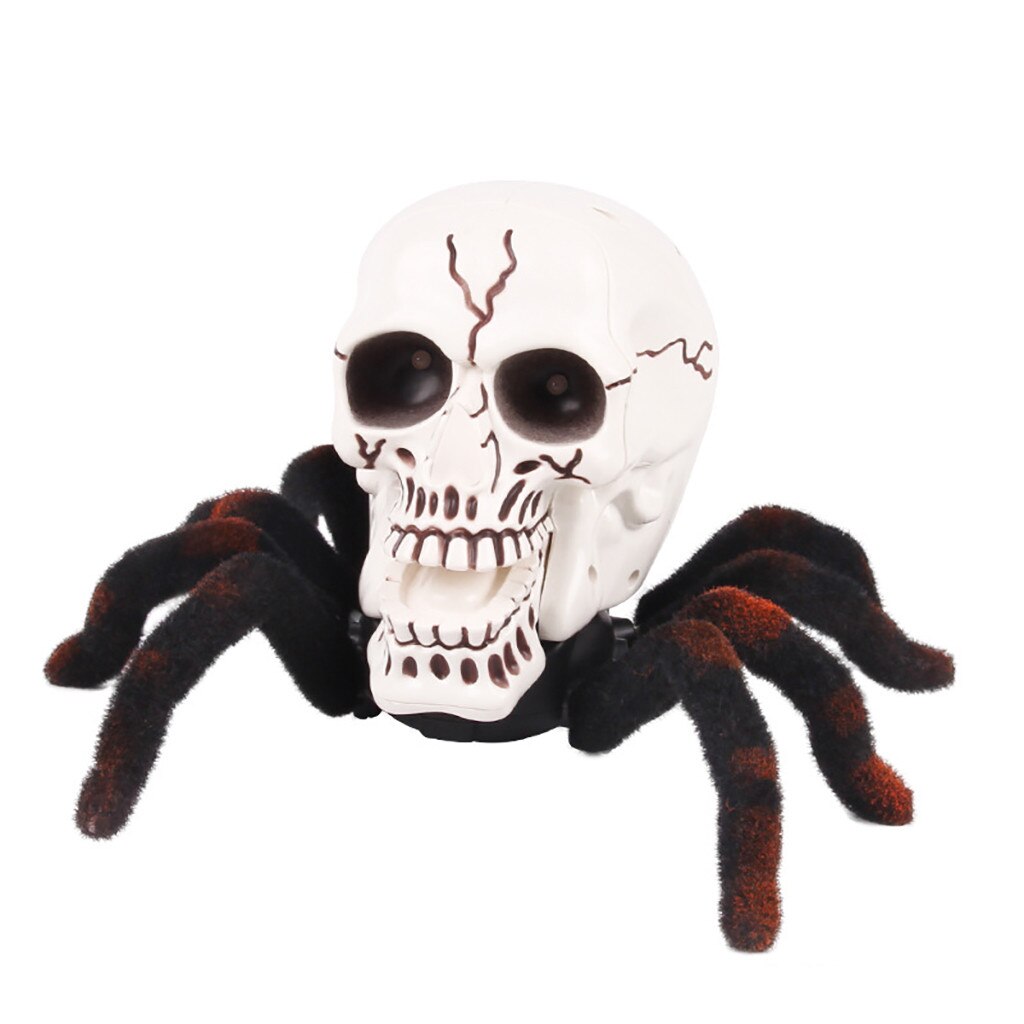Halloween party items Spider Remote Control Animal Horror Realistic Halloween Toys L814: B