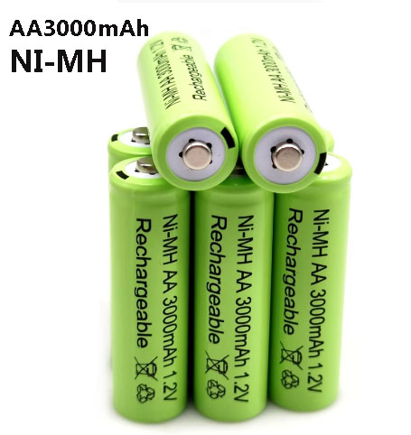 Original. Recargable. NI-MH.baterías recargables. 1,2V.AA3000mAh. Prefabricadas para juguetes. 1.2v 3000mAh.