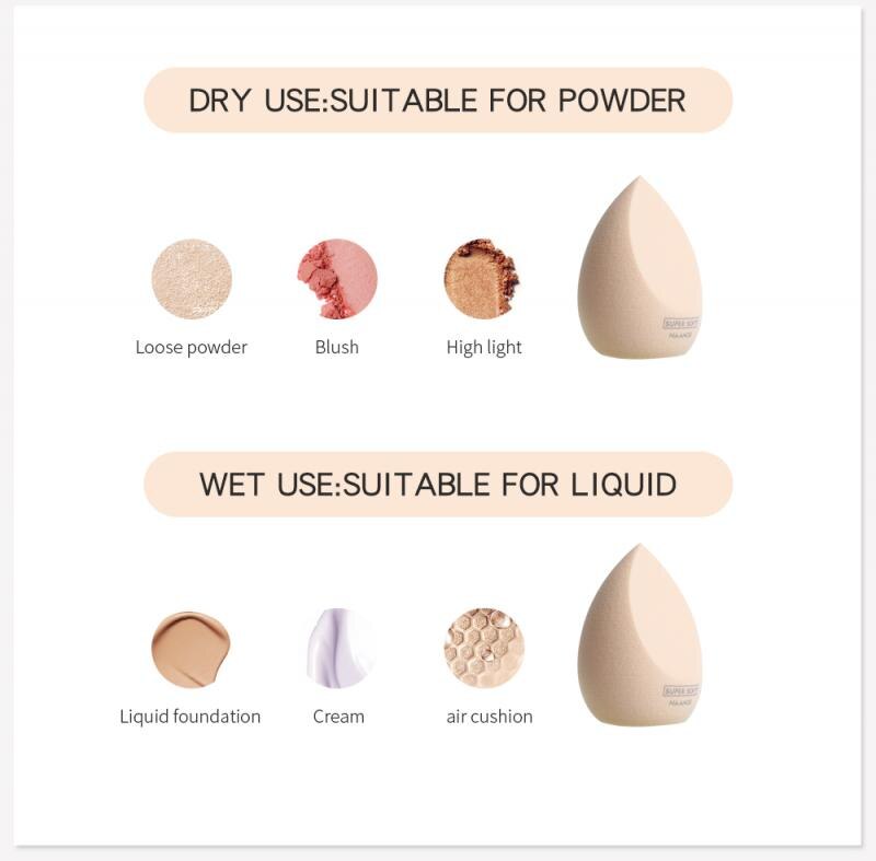 Foundation make-up kwast platte bovenkant eet geen poeder kwasten losse poeder make-up cosmetica tools
