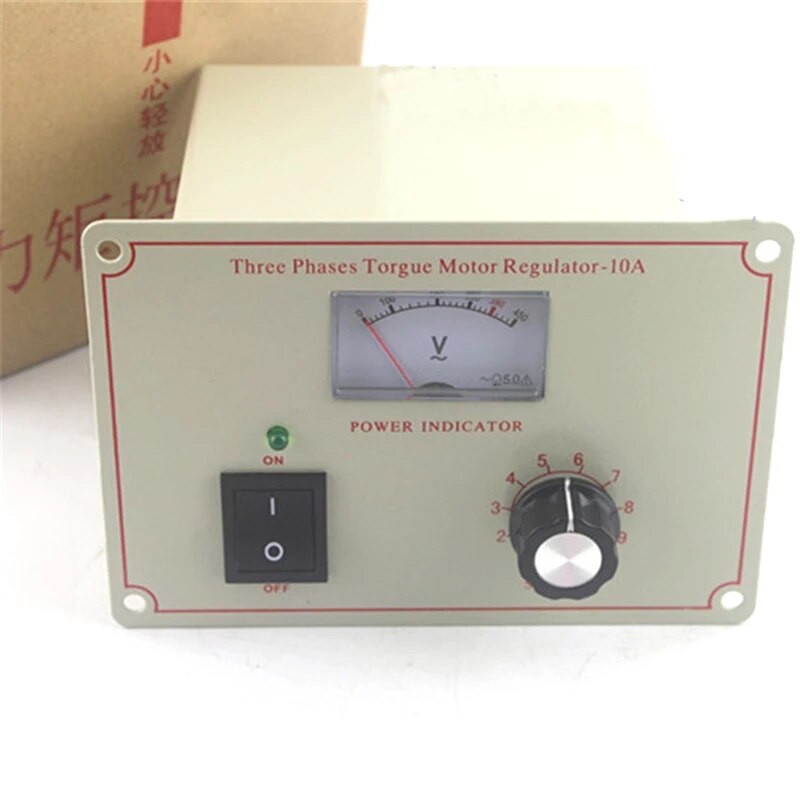 Torque motor controller 10A YTC-10A torque motor controller three-phase torque meter speed regulator 380V