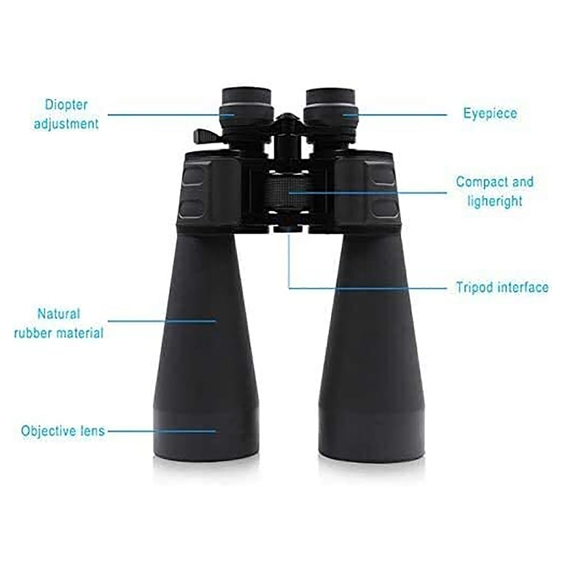 High Power Binocular HD 20X 180X100 Hand Low Light Level Night Vision Binoculars