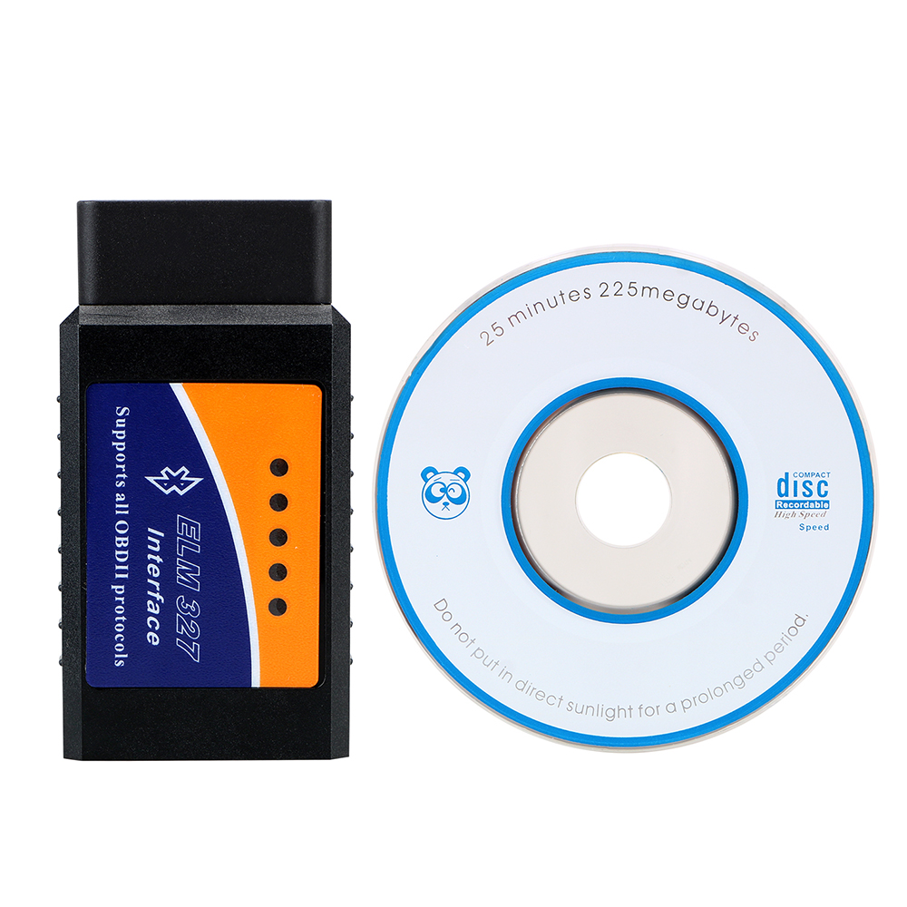 ELM 327 V2.1 OBD2 Code Reader Bluetooth ELM327 OBDII Auto Accessories OBD2 Car Diagnostic Tools Scanner Universal: Default Title