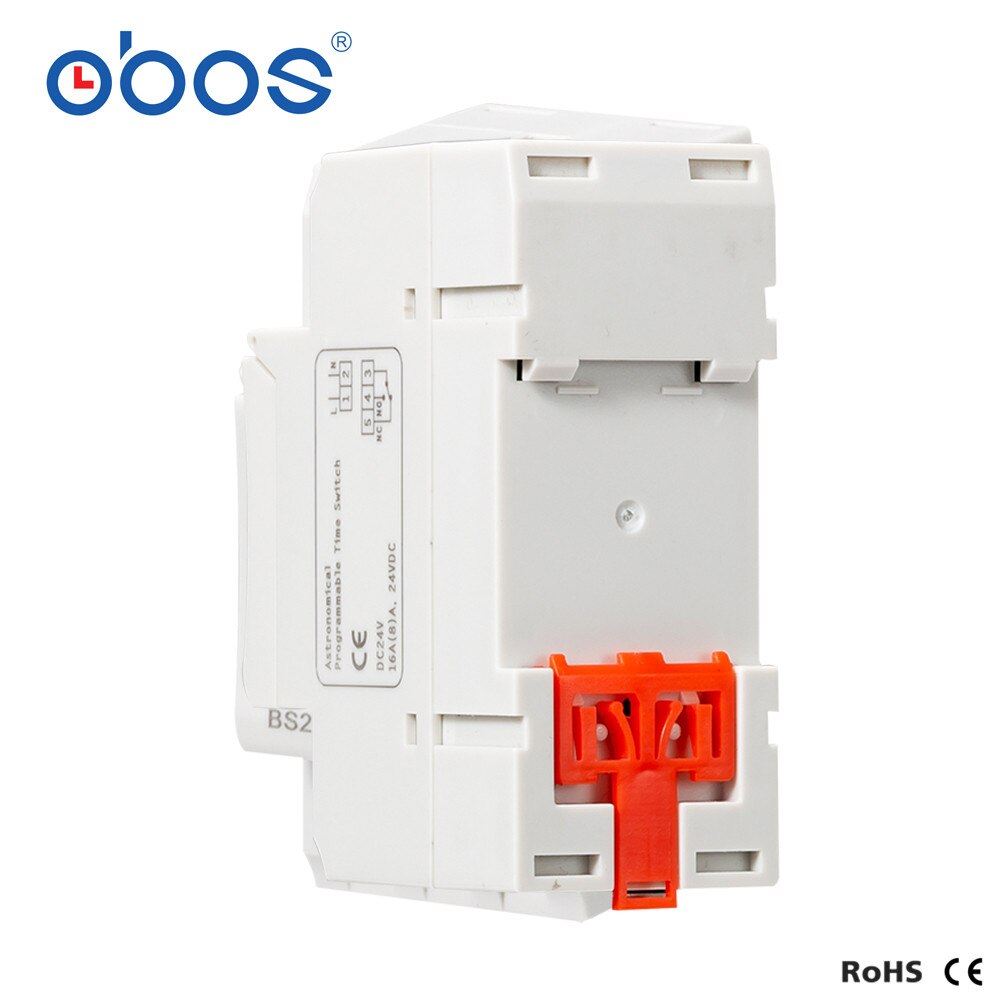 BS26W LCD Microcomputer Programmable Digital Astro Time Switch Relay Timer Latitude Longitude Rail Street Lamp Controller