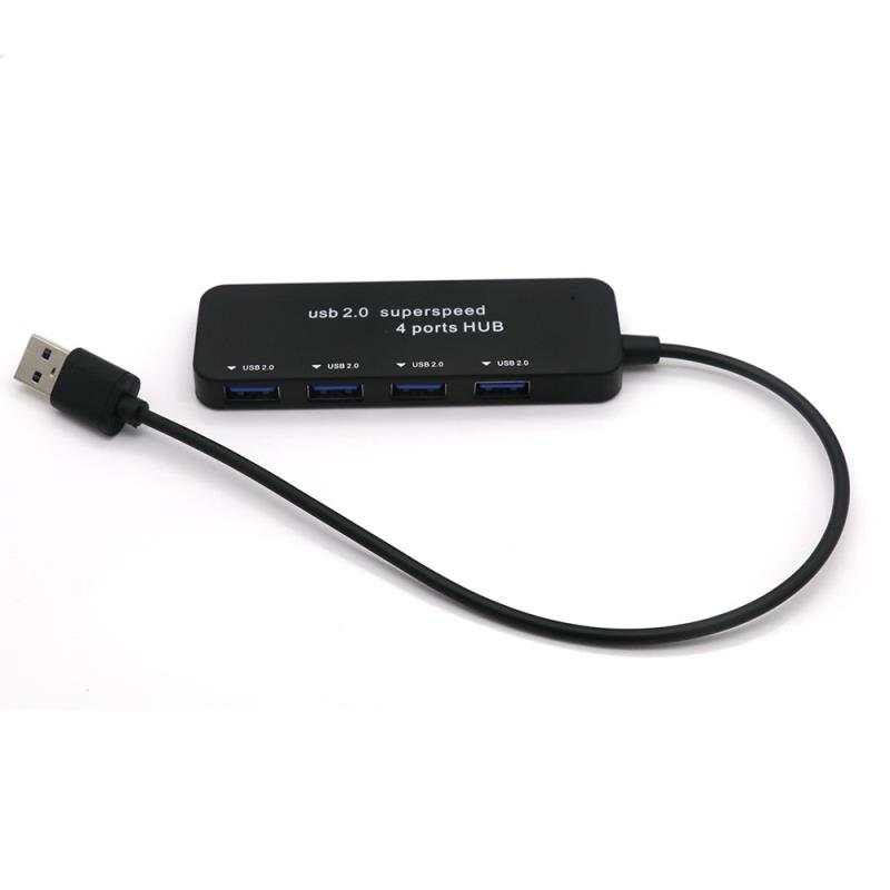 5Pcs/Lot USB 2.0 Compact Portable High Speed HUB Support Multiple USB Device Hub for PC Laptop 4 Ports Extension Adapter