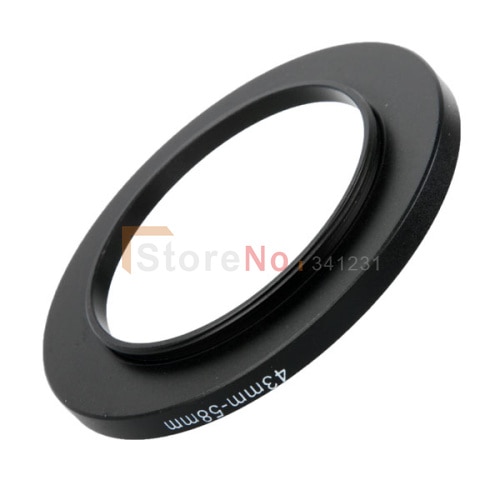 43-58mm 43mm-58mm 43-58 mm 43 to 58 43MM to 58MM Lens Step up Ring Filter Adapter Ring