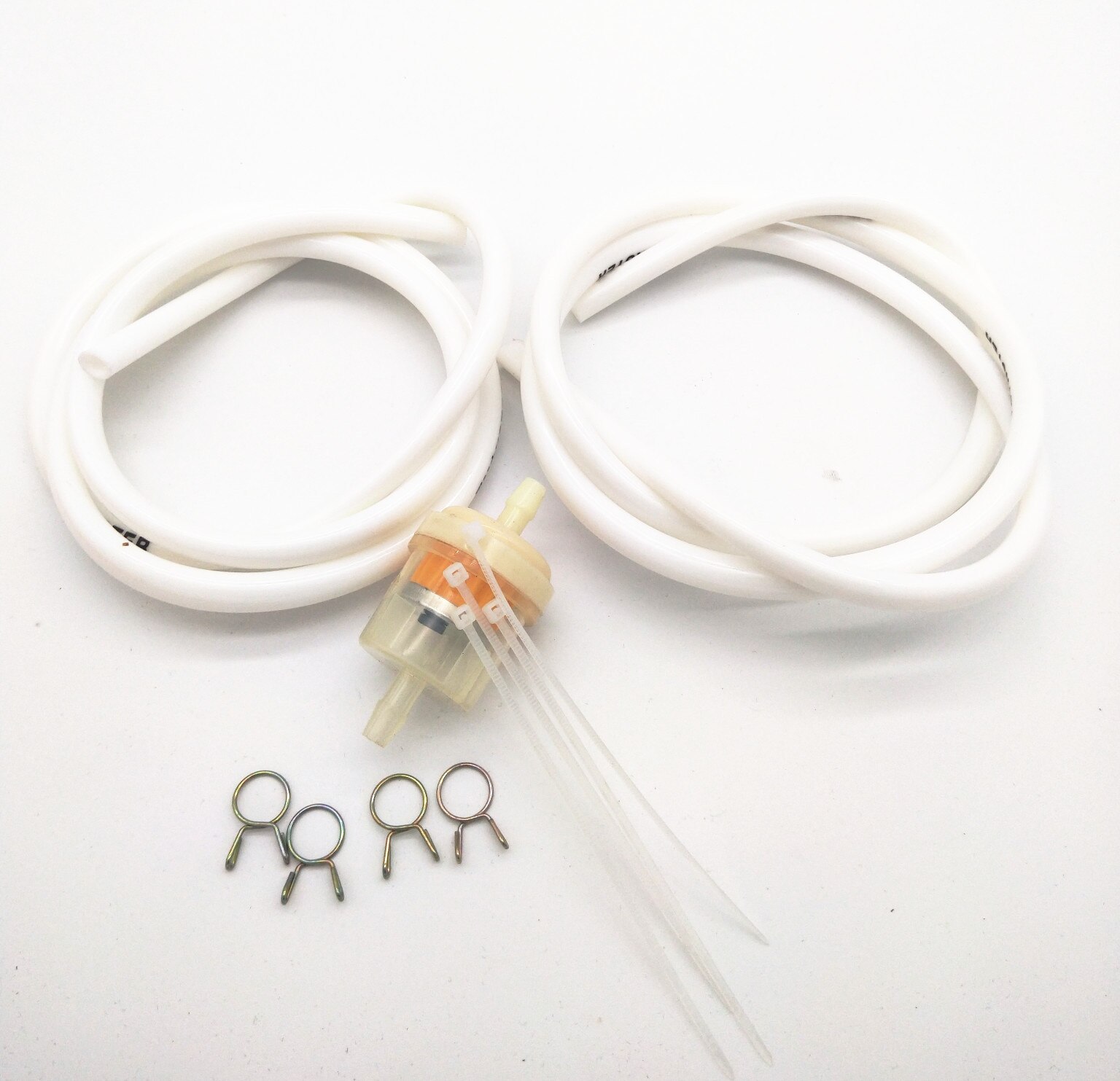 2 M Motorfiets Brandstof Slang Olie Buis Filter Pijpleiding Rubber voor DUCATI F4 1000 RR RC Rivale 800 TuRismo Veloce S GT MULTISTRADA: 2m white