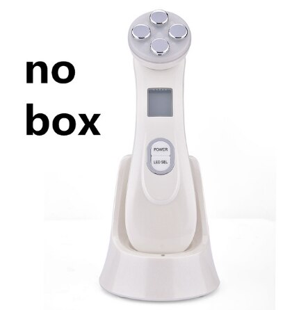 Led Licht Huidverstrakking Rf Ems Gezicht Photon Beauty Instrument Ems Rf Facial Rimpel Masker Therapie Verjonging Lifting Apparaat: Without Box