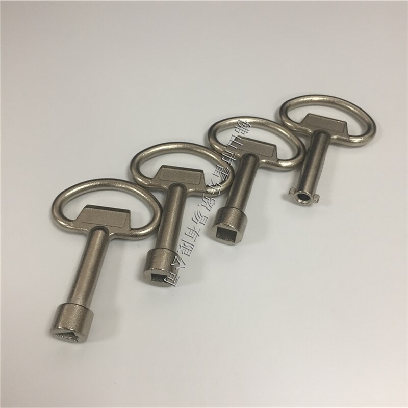 RayLock zinc alloy key subway triangular key trash can square key electric cabinet butterfly shape key