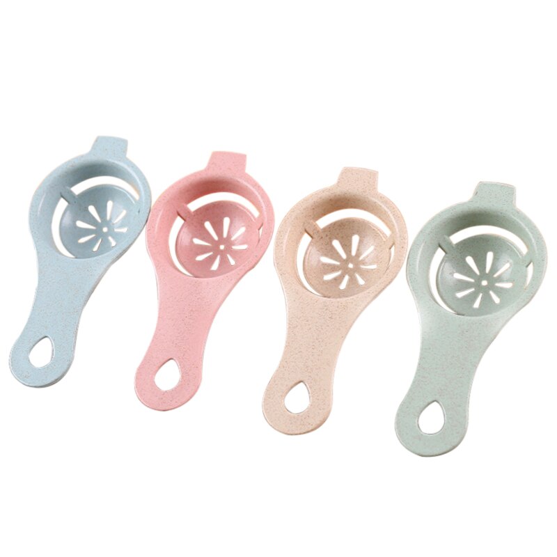 1PC 13*6cm Plastic Ei Separator Wit Yolk Sifting Home Keuken Chef Eetkamer Koken Gadget Thuis gdgets Keukenapparatuur