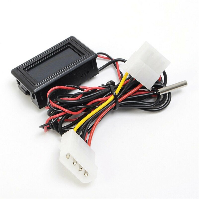 Akcesoria wyświetlacz miernik zestaw wskaźnik temperatury ładowania chłodnicy motocykl