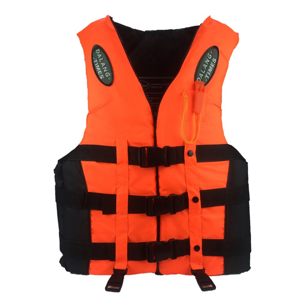 Life Vest Adult Children Life Vest Swimming Boating Surfing Sailing Swimming Vest Polyester Safety Jacket d3: C / XXL