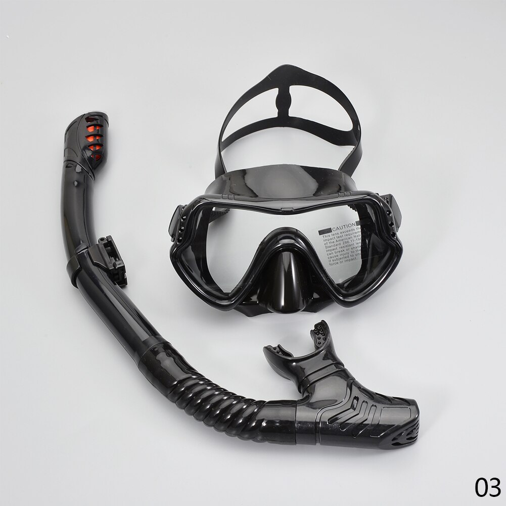 Professionelle Tauchen Masken Schnorcheln Set Erwachsene Silikon Rock Anti-Fog Goggles Gläser Schwimmen Angeln Pool Ausrüstung: 03