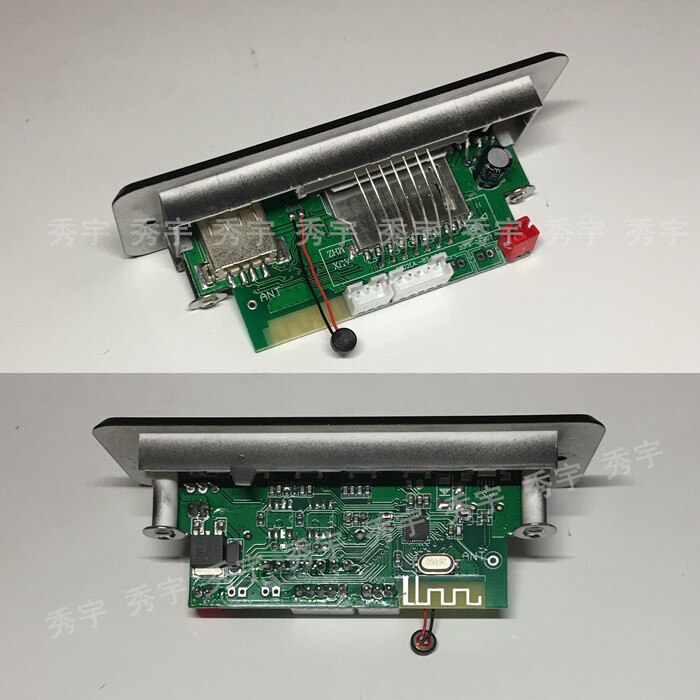 CT02CABT 12V MP3 Decoder Board Fm Display Bluetooth Handsfree Call Wma Wav Lossless Decoder