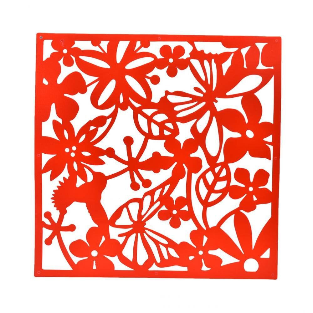 4 stk 40 x 40cm hengende romdeler personvernpanel skjermveggdeler til stue kontor restaurant restaurant dekorasjon