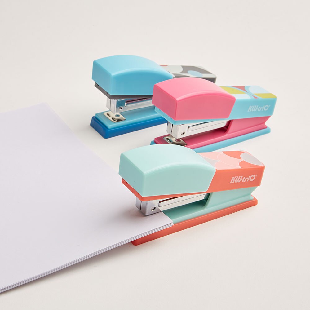 Mini Cute Carton Rocking Stapler Stapler 20 Sheet Capacity for Home School Office Executive